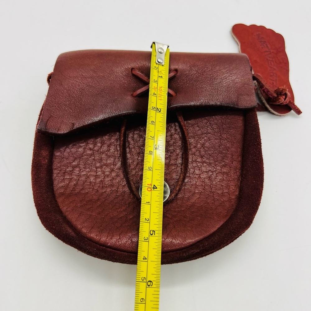 Native Earth Reddish Brown Leather Women's Belt Bag - Picture 9 of 15